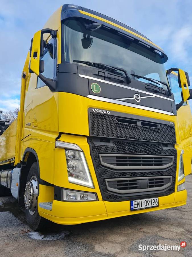 Volvo FH460 HDS HIAB zestaw przyczepa budowlanka blokada mostu Skomlin