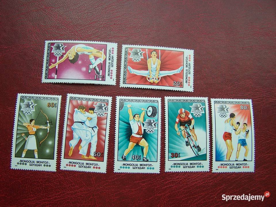 Mongolia 1984 MNH Mi 161621 Sport Olimpiada Los Tychy sprzedam