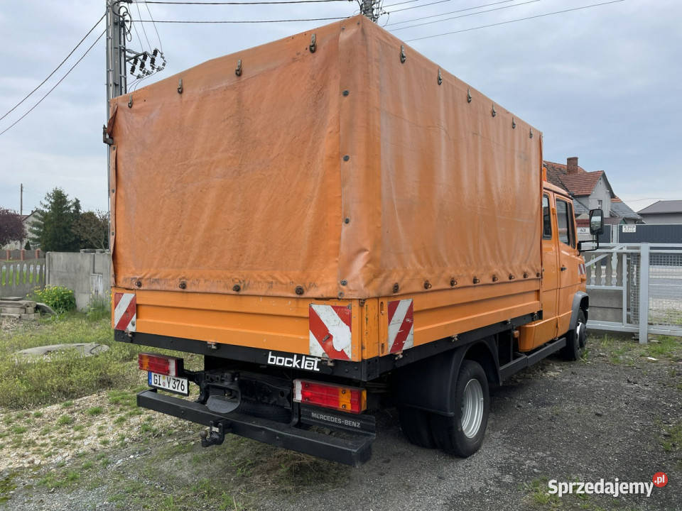 Mercedes inny Vario 614 Brygadówka skrzynia pomarańczowy Syców sprzedam
