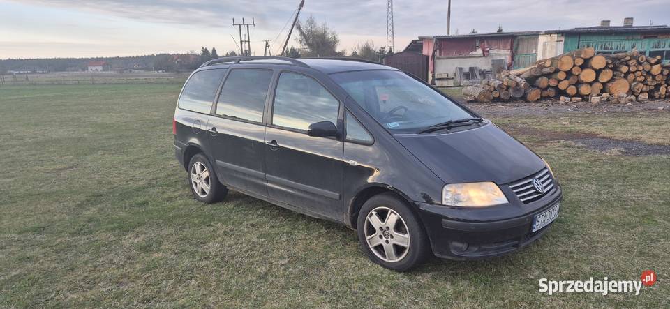 VW SHARAN 19 tdi 130 nieuszkodzony Tarnowskie Góry