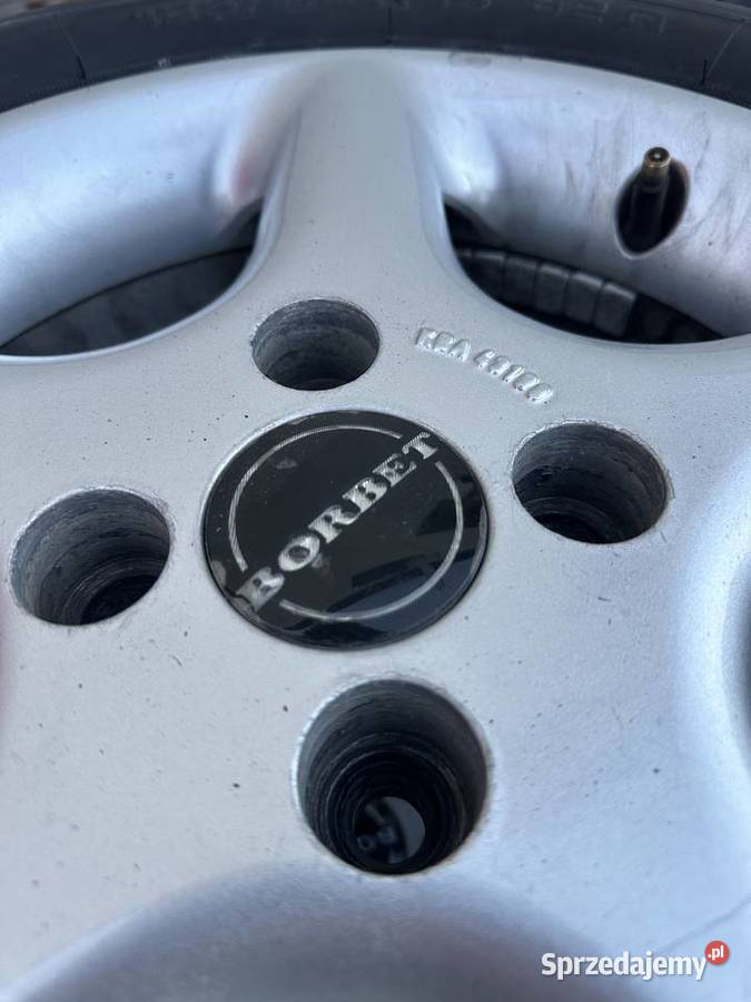 Sprzedam Felgi 5 ramienne BORBET 4x100 14 opony aluminiowe Nowa Sarzyna sprzedam