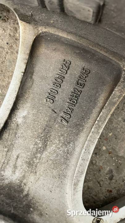 Felgi aluminiowe Skoda VW Audi Seat 16 5x112 Samochodowe sprzedam