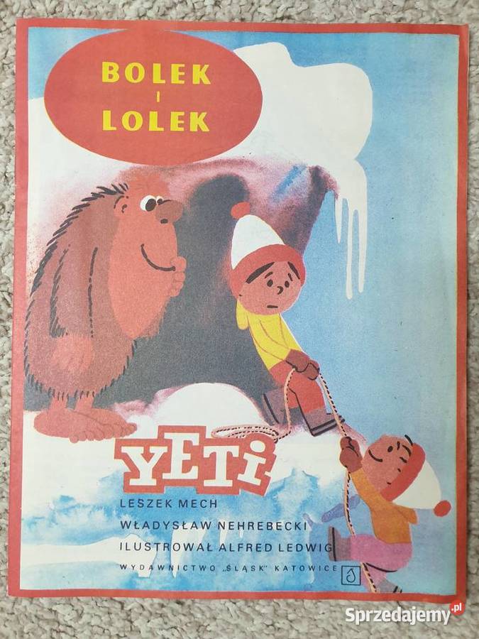 Bolek i Lolek Yeti historyjka obrazkowa komiks dla dzieci Gdynia