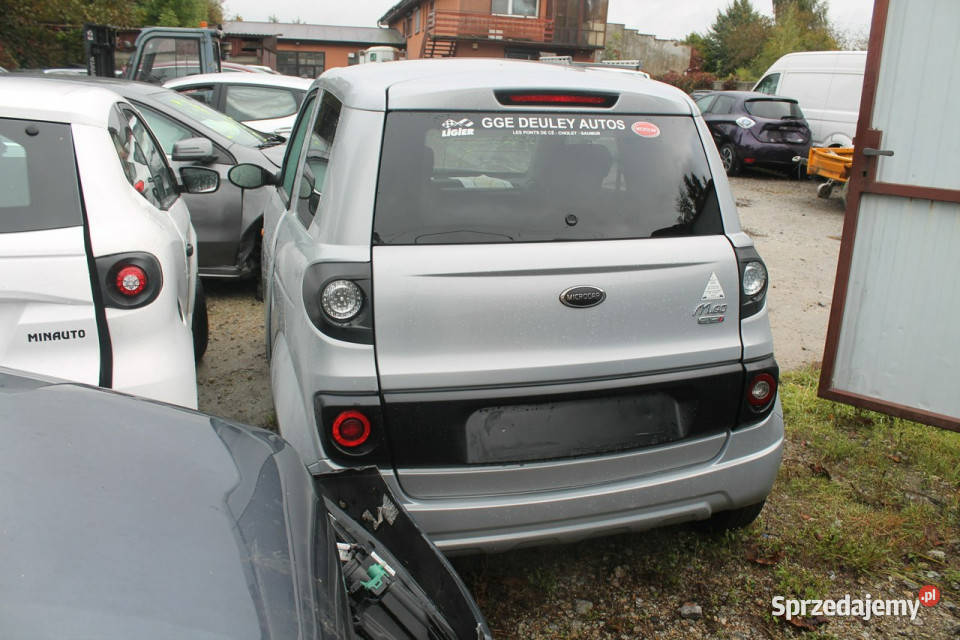 Microcar MGO srebrny Ostrów Wielkopolski