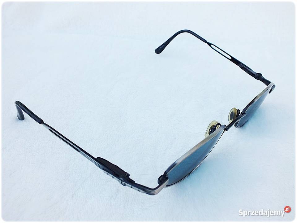 Okulary Vintage FOSSIL Owal Metal Frame Blue z Żary