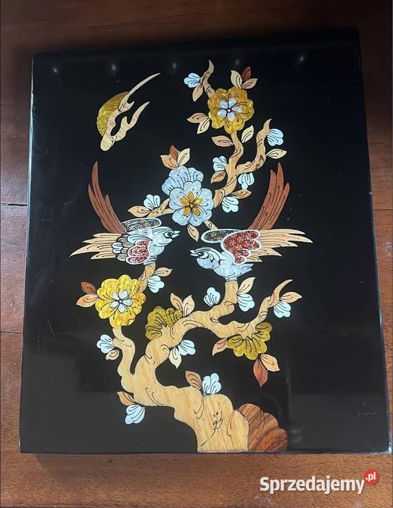 Obraz z laki Made in Iran Syg NAKHAEE 2 ptaszki Gdańsk