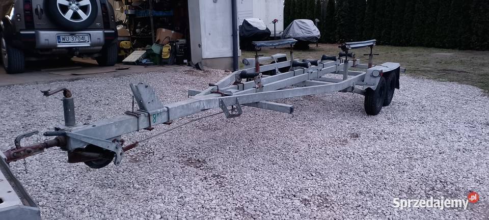 przyczepa pod łódkę podłodziowa Serock