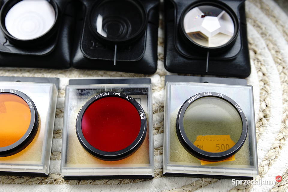 Filtry Marumi i BW sprzedam