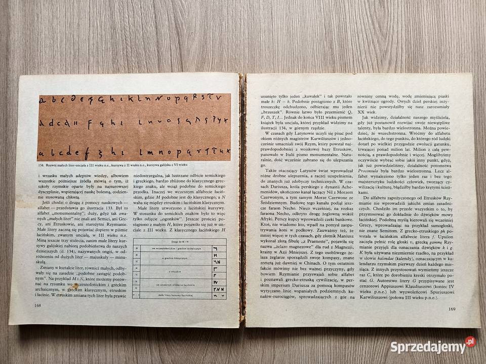człowiek nauczył się pisać Jerzy Cepik Kraków