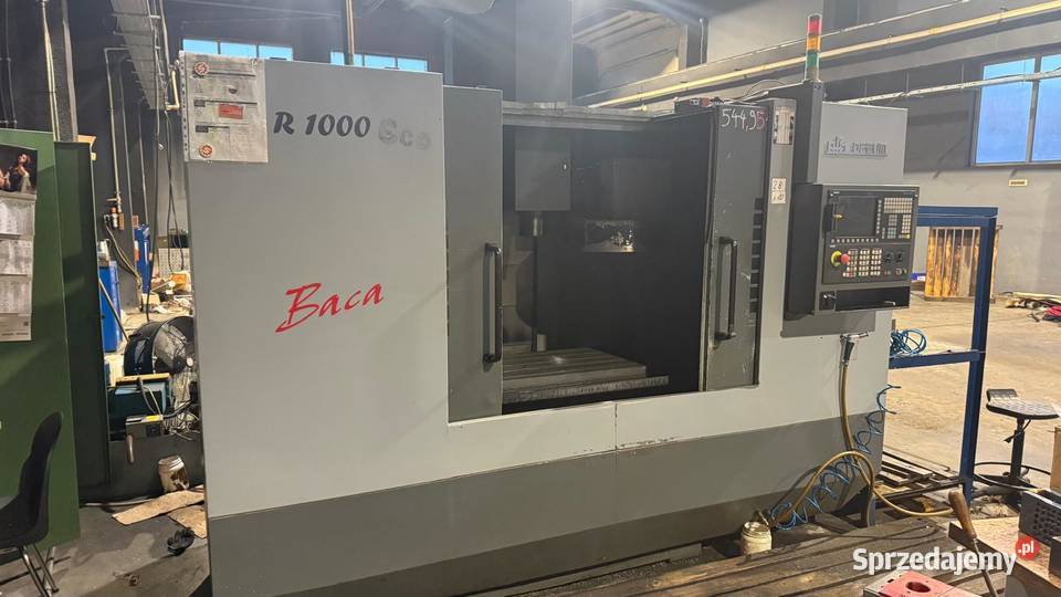 Pionowe centrum obróbcze DEFUM AFM BACA R1000 Produkcja Tarnowskie Góry