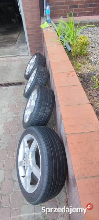 Oryginalne Alufelgi Seat 17 7j ET 54 opony Mrągowo