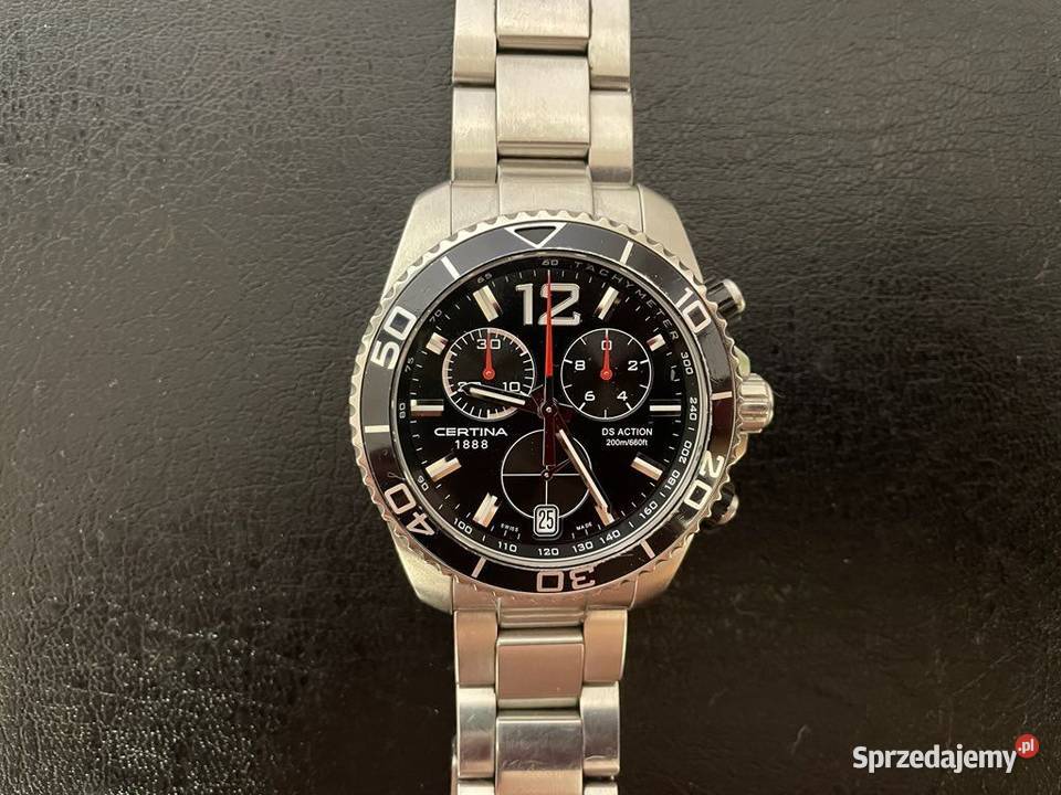 ORYGINALNY ZEGAREK CERTINA DS ACTION CHRONOGRAPH Warszawa
