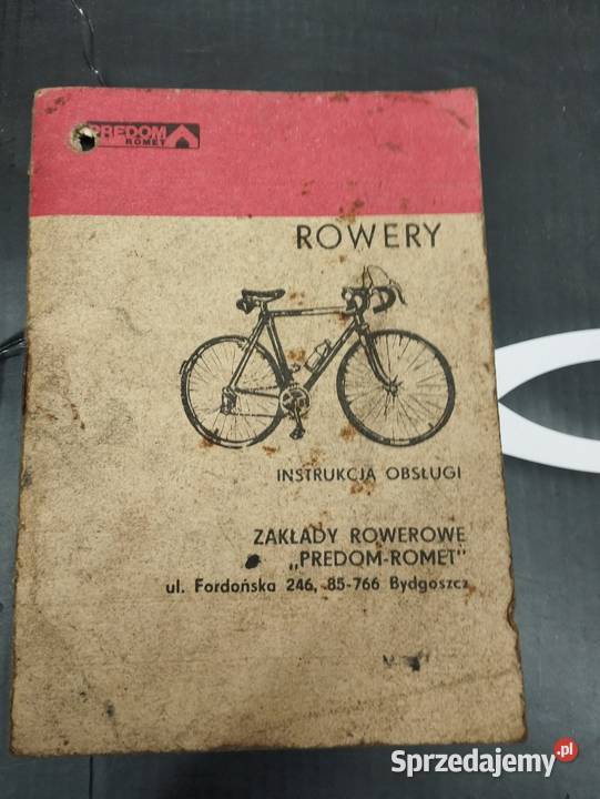 Romet dwie instrukcje obsługi rowerów romet Części i akcesoria