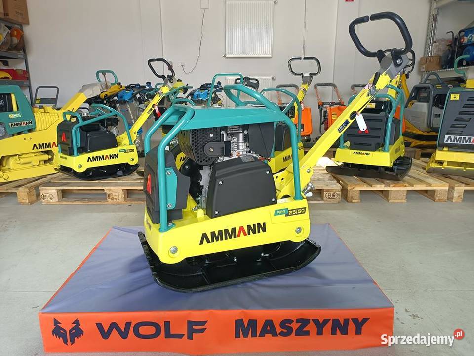 ZAGĘSZCZARKA REWERSYJNA AMMANN APR 2550 HA NOWA Rok produkcji 2022 dolnośląskie Trzebnica sprzedam