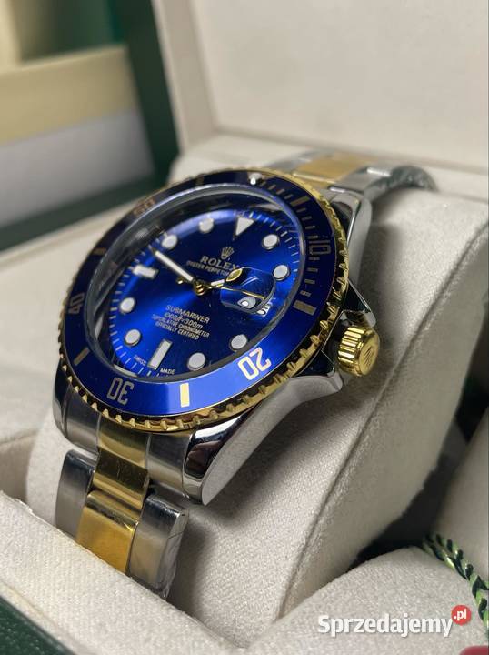 ROLEX SUBMARINER ケース Promocja Zegarek Męski Rolex Submariner Black Gold Date