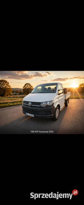 Volkswagen Transporter T6 Automat DSG w stanie zachodniopomorskie Nowogard