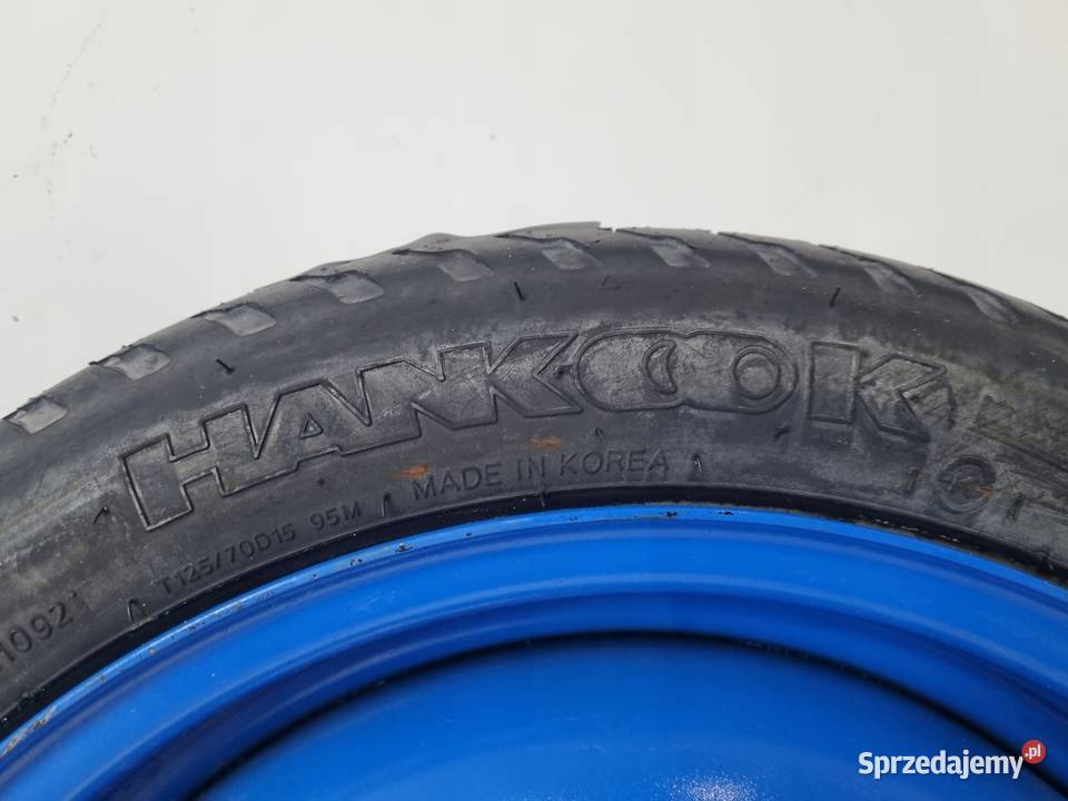 KOŁO DOJAZDOWE ZAPASOWE Chevrolet Lacetti 12570 lubelskie Chełm sprzedam