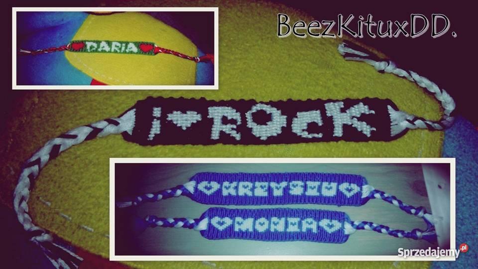 Bransoletki przyjaźni z muliny Piła