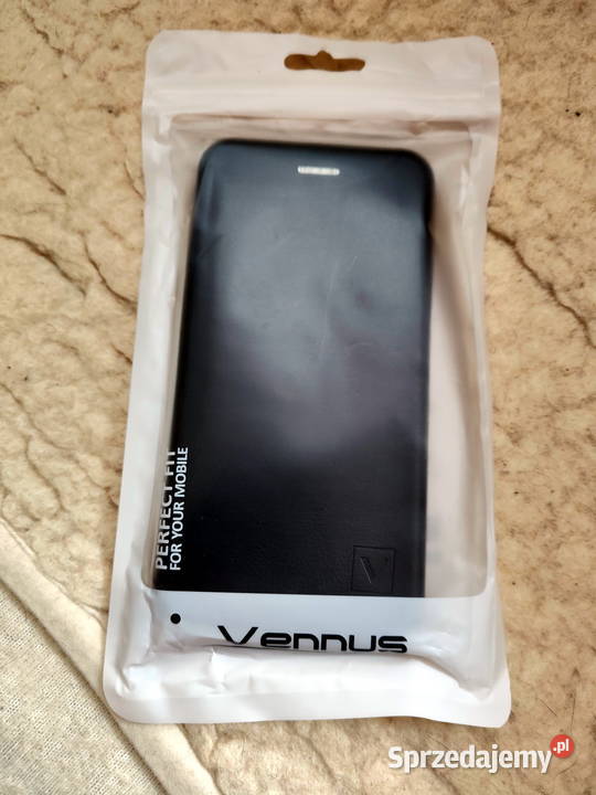 Etui Huawei P40 Lite Black Flexi Vennus Elegance