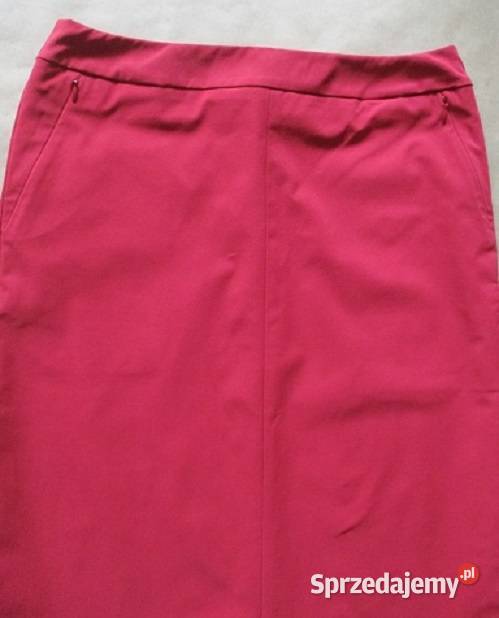 Spódnica midi czerwień 38 spódnica odzież