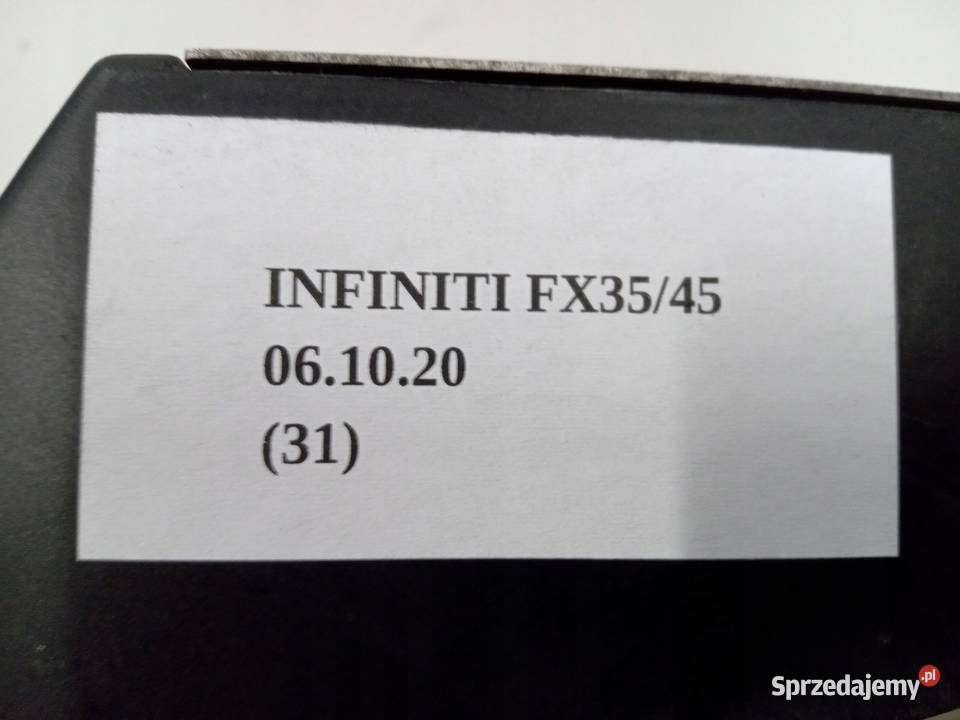 STOPKA PODNÓŻEK POD LEWĄ STOPĘ INFINITI FX35 Nowy Tomyśl
