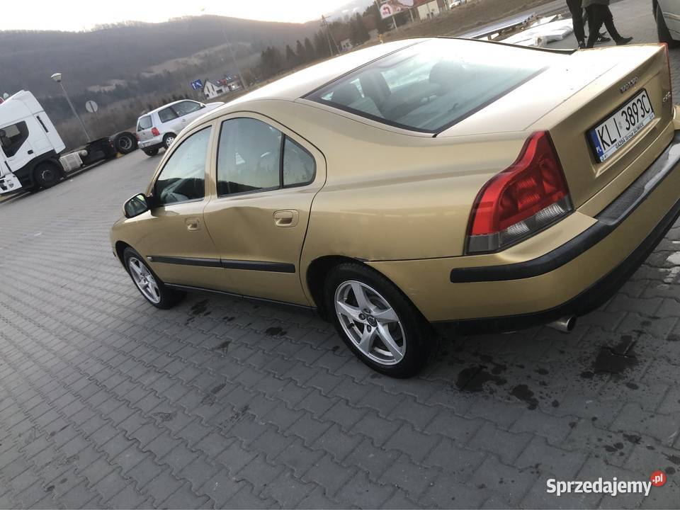 Volvo s60 25 benzyna turbo 2003r 4x4 okazja Nowy Sącz sprzedam