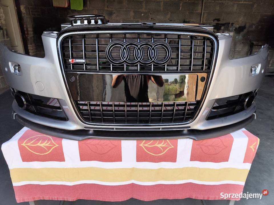 Dokładka zderzaka splitter audi a4 b7 łódzkie Łowicz