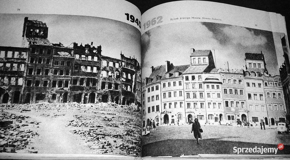 Warszawa odbudowana 19451963 Adolf Ciborowski Chełm sprzedam