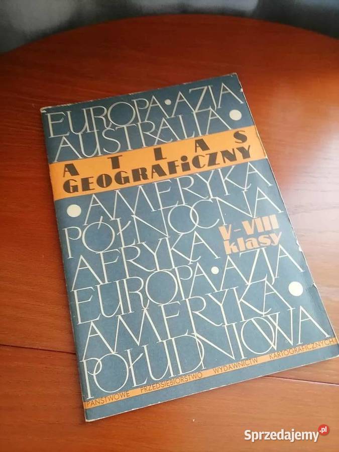 Atlas Geograficzny 1969 Wałbrzych