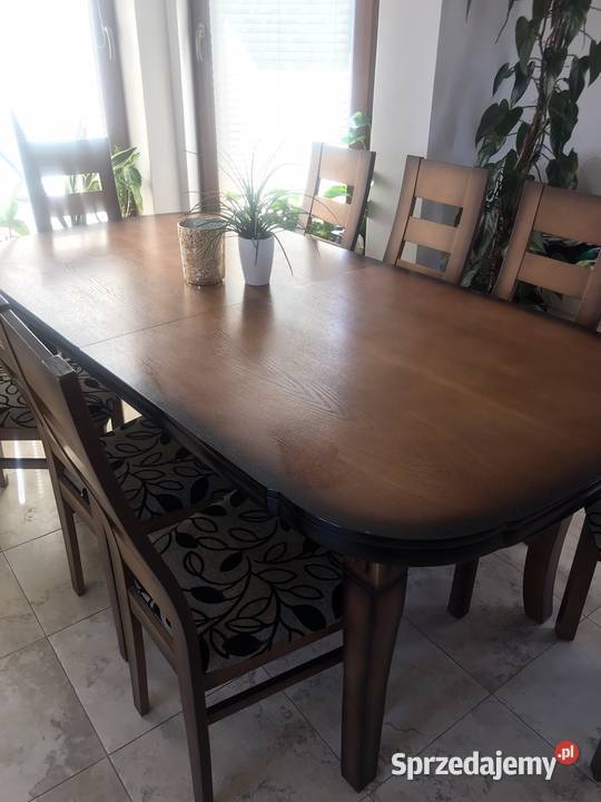 Stół plus 12 krzeseł małopolskie Łososina Dolna sprzedam