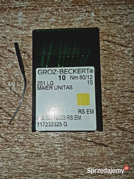 Igły szwalnicze GROZBECKERT Polkowice sprzedam