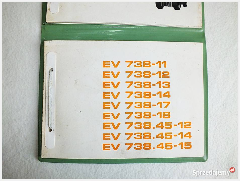 Katalog części wózek widł elektr EV71711 Żary