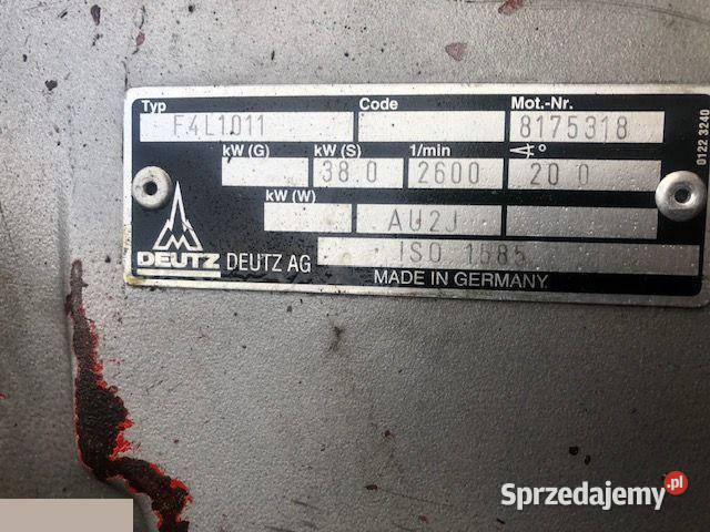 Deutz F4L1011 04173146r Blok Silnika Jastrzębniki