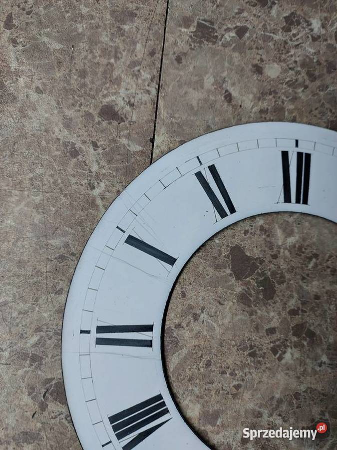 T171 Tarcza starego zegara pierścień godzinowy Tczew