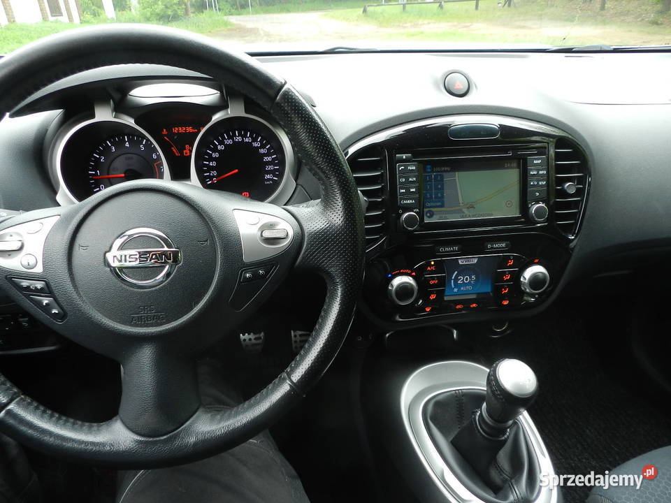 Nissan Juke śliczny szybki SERWISOWANY bogato MP3 Puszczykowo