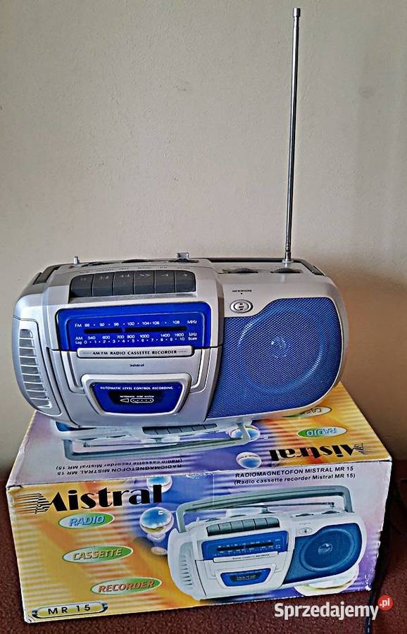 Radiomagnetofon Mistral model MR 15 Radioodtwarzacze wielkopolskie Ostrów Wielkopolski