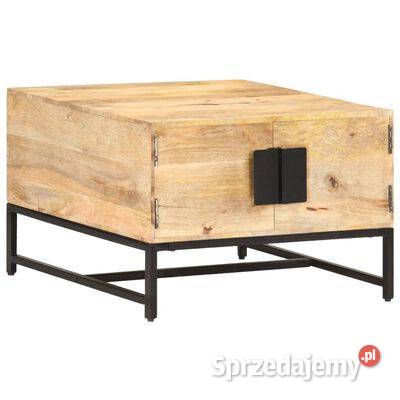 vidaXL Stolik kawowy 67 x 67 x 45 lite drewno Stoliki kawowe i ławy Warszawa