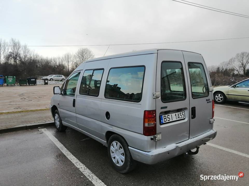 FIAT SCUDO BENZYNA 16 BUS MAŁE PIENIĄDZE Scudo Siemiatycze