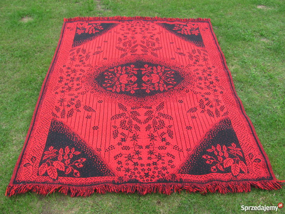 Cepelia narzuta wełniana 200x145 dwa bieżniki