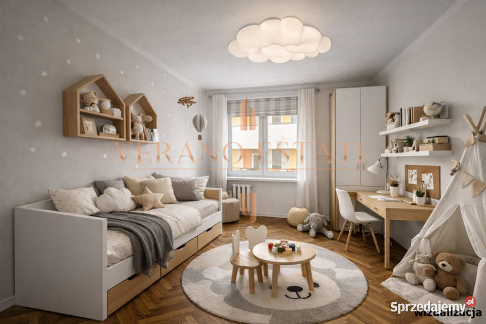 3 pokoje z potencjałem 48 m Pruszków