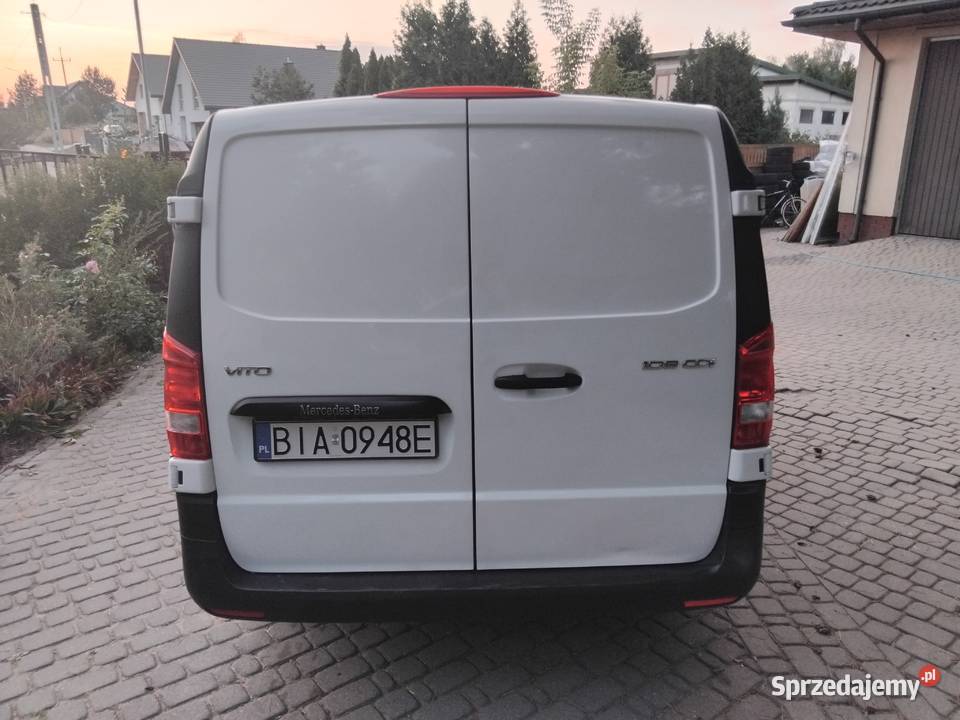 Mercedes Vito w447 2016r 3 osobowy Białystok sprzedam