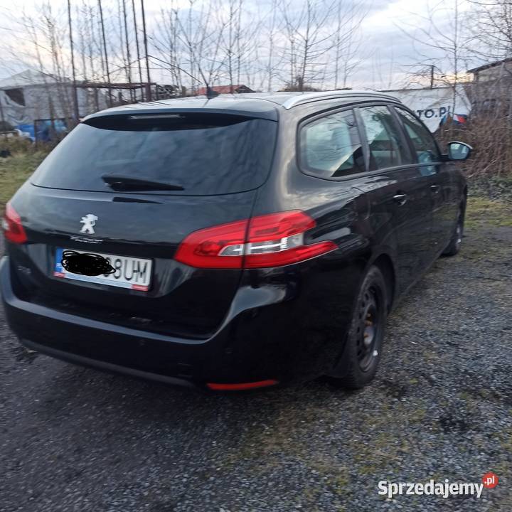 Peugeot 308 t9 X2014 16 ehdi 92 panorama dach nieuszkodzony śląskie Częstochowa