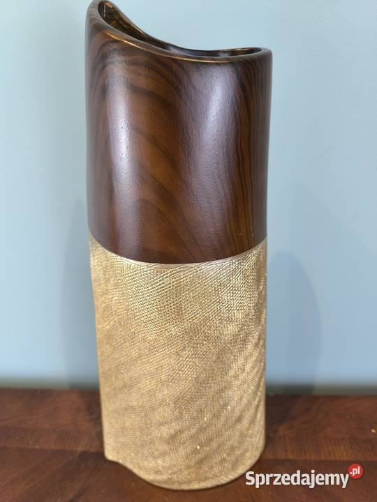 Piękny unikalny wazon ceramiczny zdobiony sprzedam