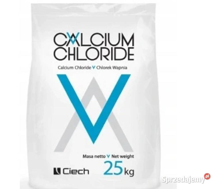 Chlorek wapnia paleta tona Ostrów Mazowiecka sprzedam