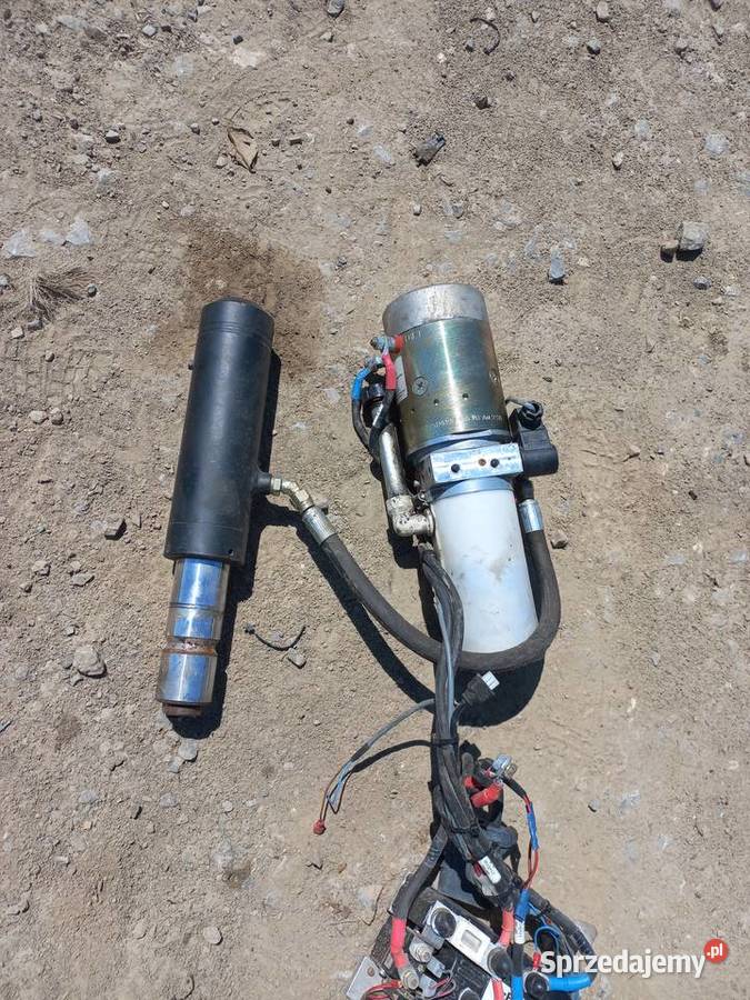 Pompa hydrauliczna 24v ze zbiornikiem wywrotu