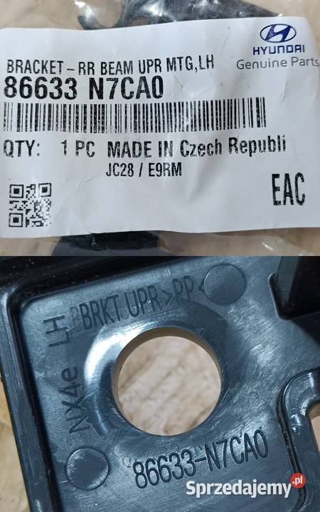 HYUNDAI TUCSON 20 ŚLIZG UCHWYT MOCOWANIE BELKI Pleszew sprzedam