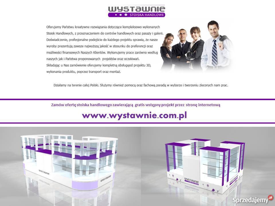 Wyspa handlowa wycena transport montaż Sklep lubelskie Lublin