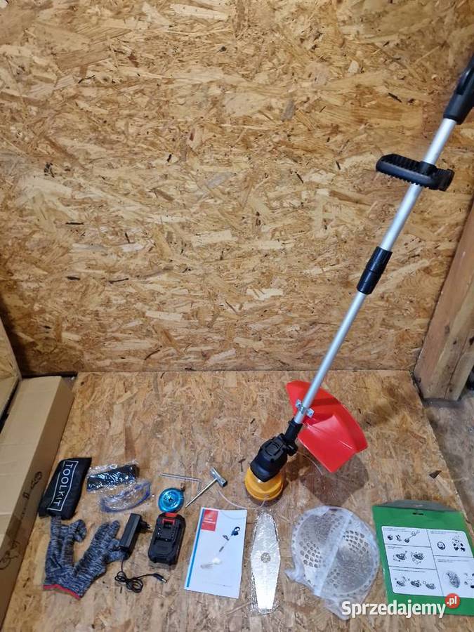 Podkaszarka akumulatorowa zidpol 48v 2xaku 50ah Głogowa sprzedam