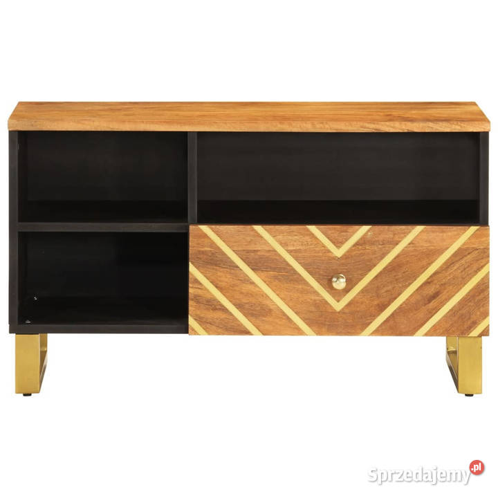Szafka pod TV brązowoczarna 80x335x46 lite mazowieckie Warszawa