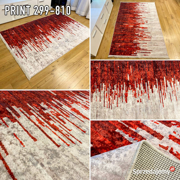 NOWOCZESNY DYWAN 130X190 PRINT 299810 CIENKI